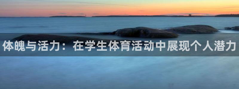 凯发官方正版app神州：体魄与活力：在学生体育活动中展现个人