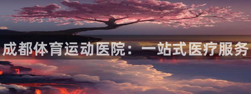 凯发官网下载招商电话号码：成都体育运动医院：一站式医
