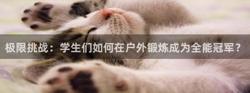 凯发官网下载娱乐：极限挑战：学生们如何在户外锻炼成为全能冠军